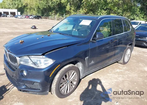 2016 BMW X5 xDrive35I z USA, uszkodzony, nr VIN 5UXKR0C5XG0P31713